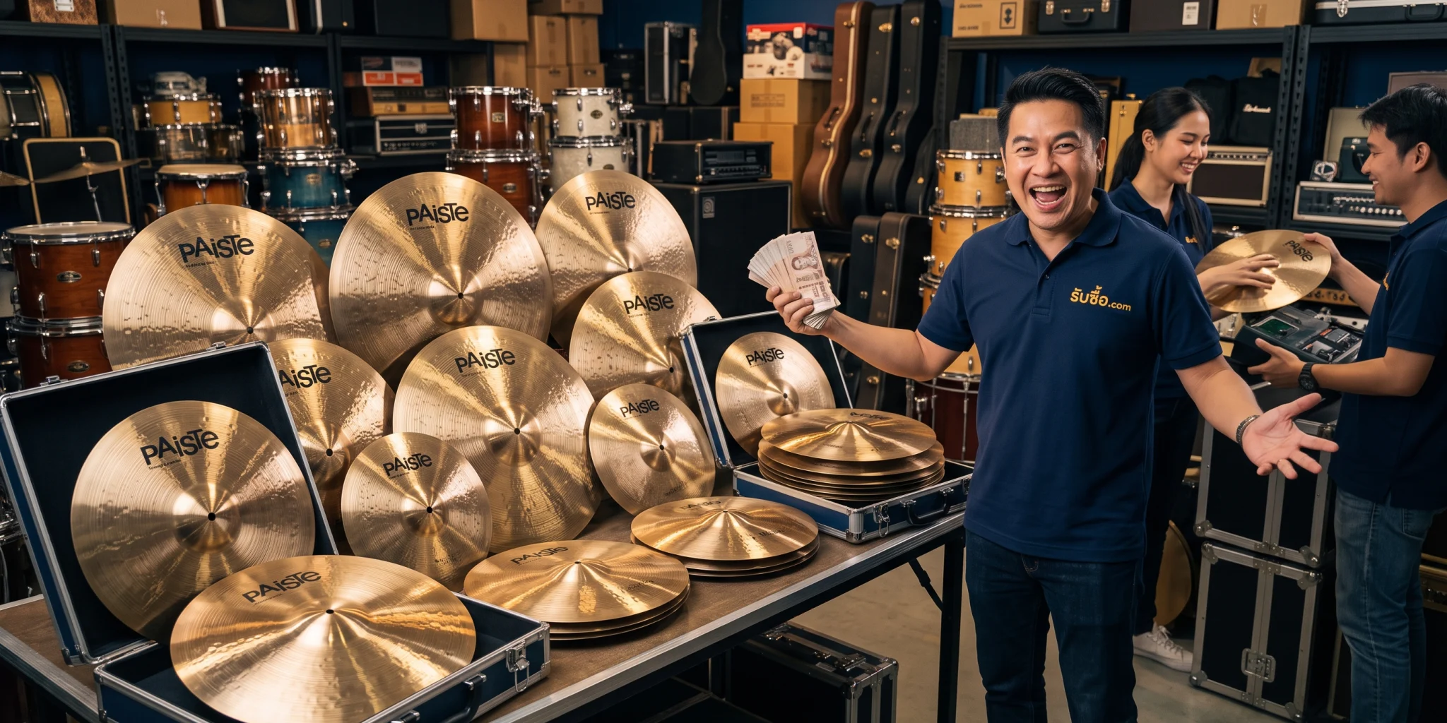 ภาพประกอบบทความ paiste cymbals